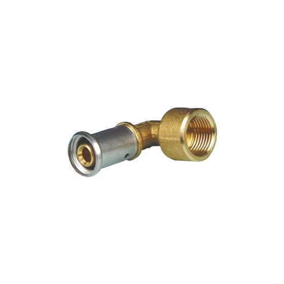 Buderus Winkel 90 Grad mit Innengewinde 26mm x 3/4