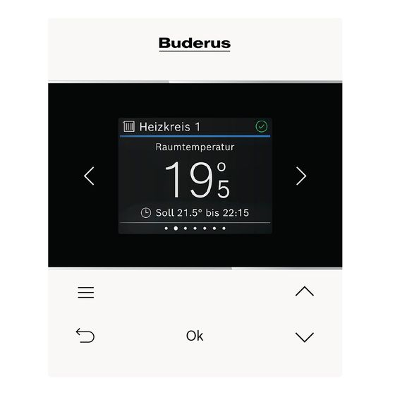 Buderus RC220 Buderus DE, AT, CH, LU, 7738112948