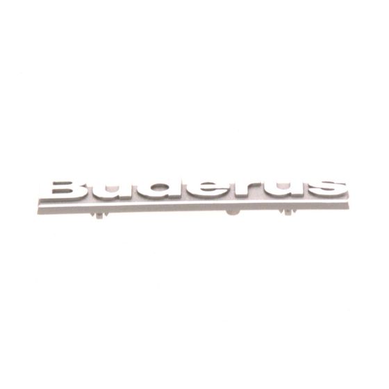 Buderus Logo, 87182207070