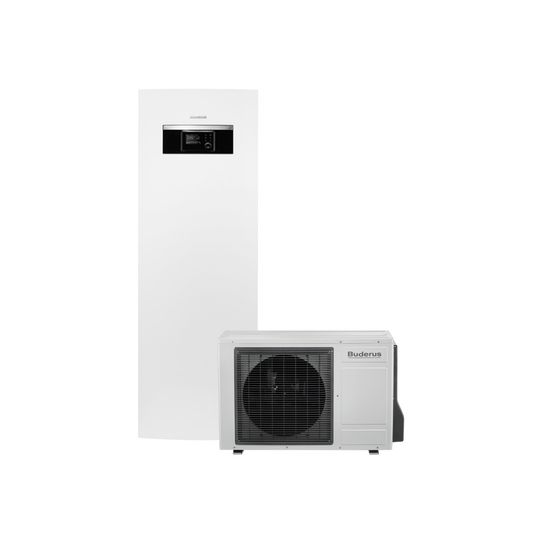 Buderus Logaplus Paket WP-SP1, Logatherm WLW-4 SP AR, Wärmepumpe WLW166-10 Kältemittel R410A, T190