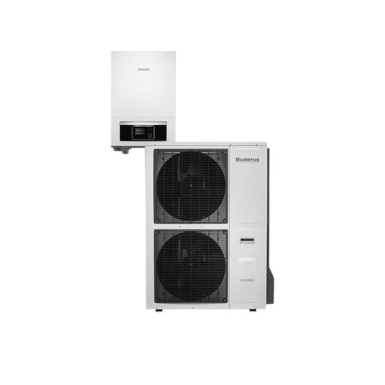 Buderus Logaplus Paket WP-SP3, Logatherm WLW-10 SP AR P3, Wärmepumpe WLW166-14 Kältemittel R410A, B