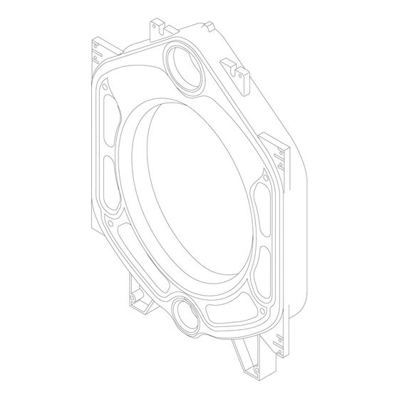 Buderus Hinterglied GE615, 87185722160