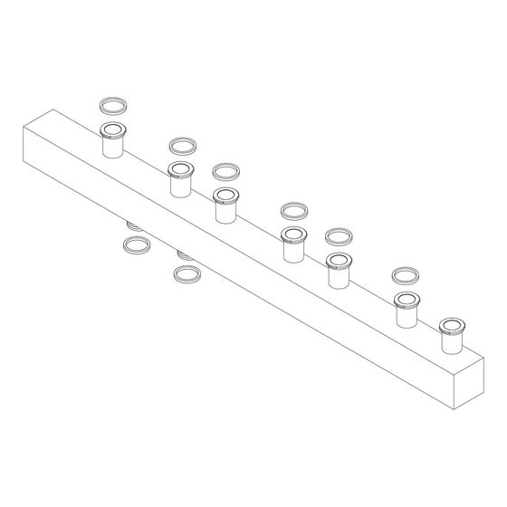 Buderus Heizkreisverteiler Heizkreis V4 DN 25/2