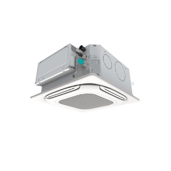 Buderus 4-Wege-Deckenkassette AF-Serie Inneneinheit Kompakt AF2-4CC 45-1 P, R32/R410A, 4,5kW Kühlen, 5,0kW Heizen