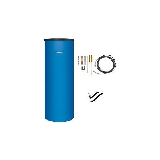 Buderus Logaplus M-Set, Warmwasserspeicher SU160 BCC32, Sensor-Set, Blau