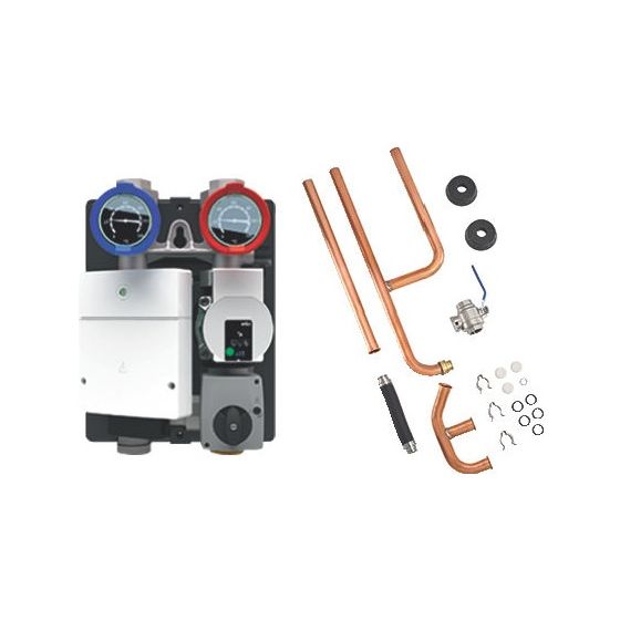 Buderus Logaplus Paket Heizkreis-TP70 1.2-4 Heizkreis-Set HSM15/4 BU mit Erweiterungs-Set extern TP70