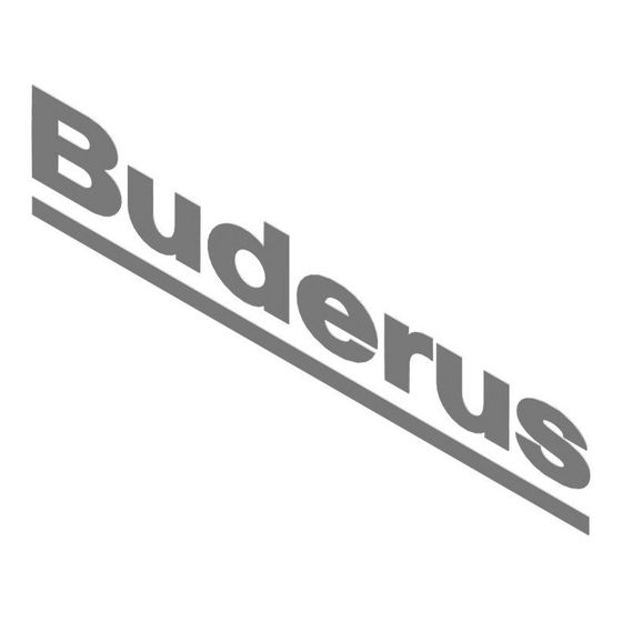 Buderus Logo Länge 185mm, 8738214964