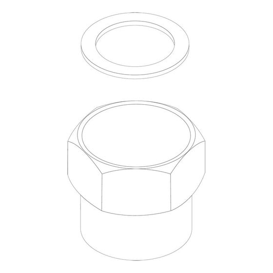 Buderus Anschlussverschraubung R 1 1/4