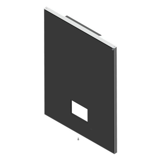Buderus Frontabdeckung, Schwarz