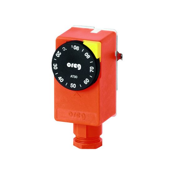 Buderus Anlegethermostat AT 90E, 20-90 Grad, ohne Stecker und Kabel