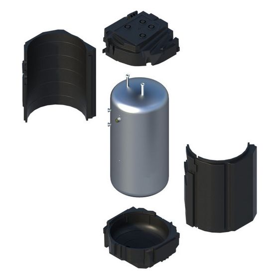 Buderus Speicher 180L mit Isolierung, 8738216228