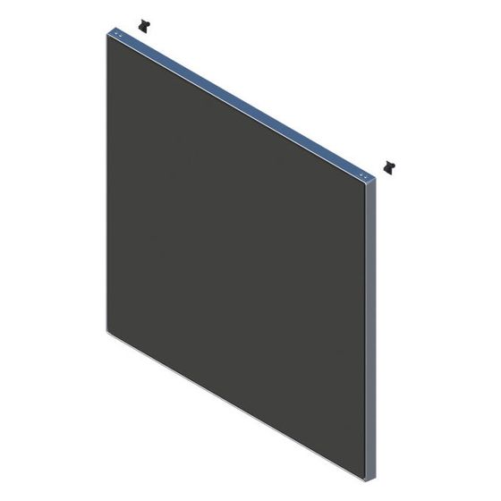 Buderus Vorderwand unten, Schwarz, 8738216404