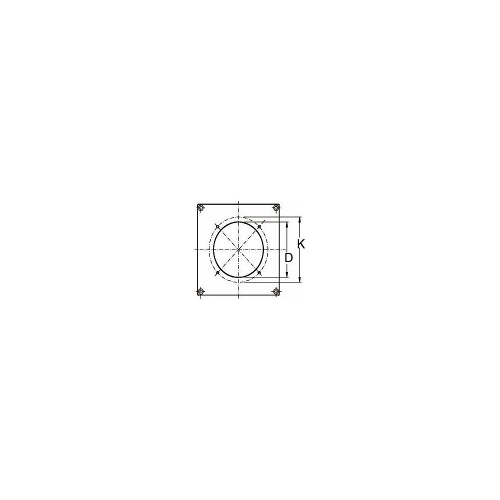 Buderus Brennerplatte GE515, 320x320mm Brennerloch 210, Lochkreis 235, M10... BUDERUS-5330360 4010009227229 (Abb. 1)