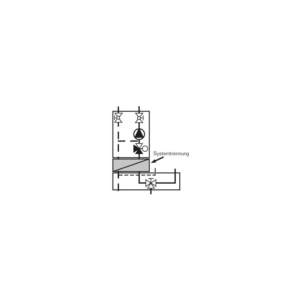 Buderus Systemtrennung Trio-Flow PWT Mischergruppe V2... BUDERUS-7747202510 4051516690380 (Abb. 1)