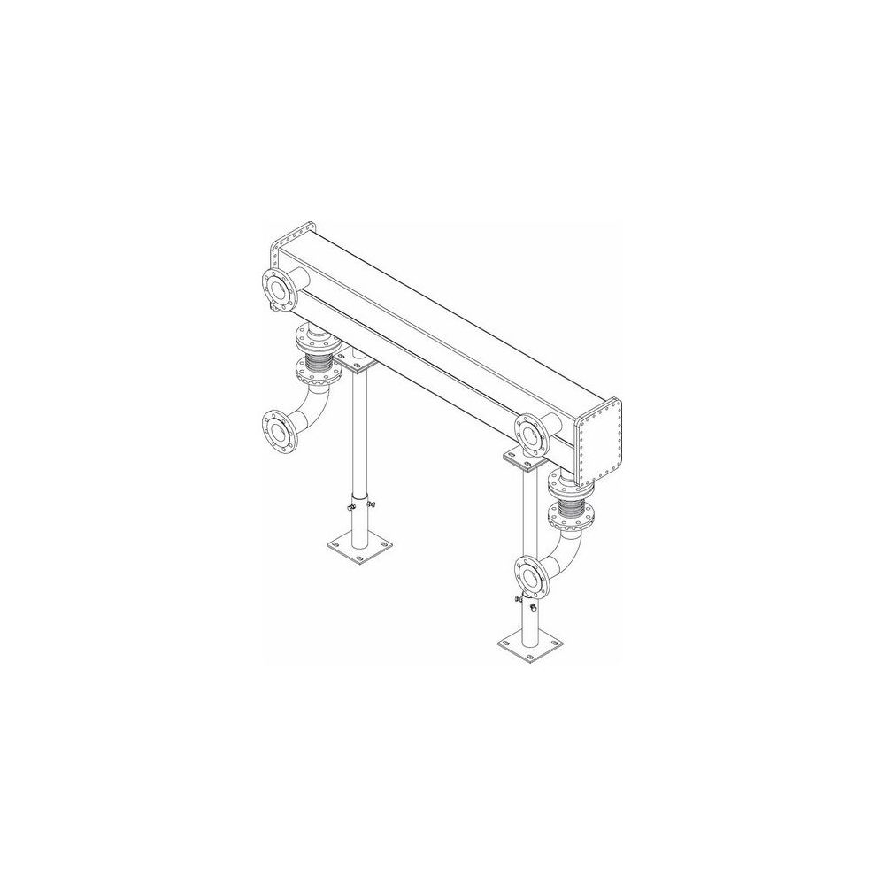 Buderus Sammler Kaskade GB402 Sammler, Isolier., Kompensatoren, Bögen... BUDERUS-7736613101 4047416384306 (Abb. 1)