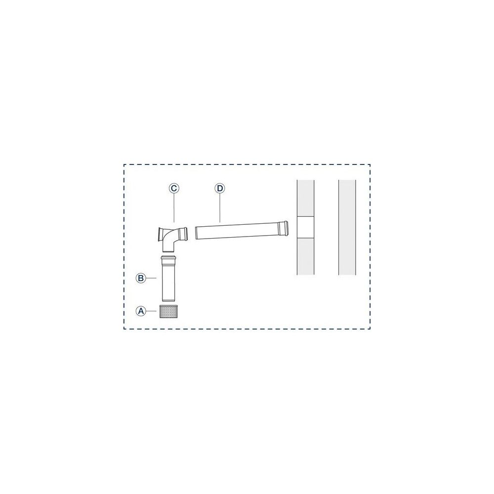 Buderus Grundbausatz GN, d. 80mm für Wärmeerzeuger mit KAS nach oben... BUDERUS-7738112563 4057749842039 (Abb. 3)