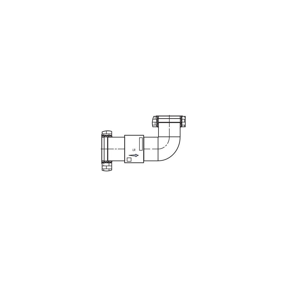 Buderus Logaplus Paket LKP700-1 unten Paket Luftkanäle für WLW196iIR 6-8... BUDERUS-7739612624 4057749929136 (Abb. 1)