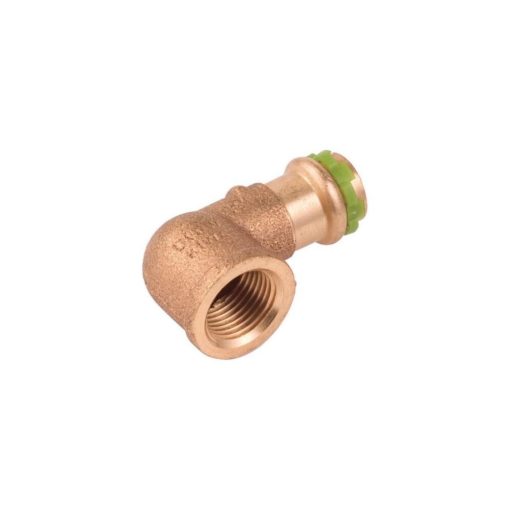 Buderus Logafix Rotguss Winkel 90 Innen/Innengewinde 15mm x Rp 3/4" mit V-Kontur... BUDERUS-7738326953 4057749638274 (Abb. 1)