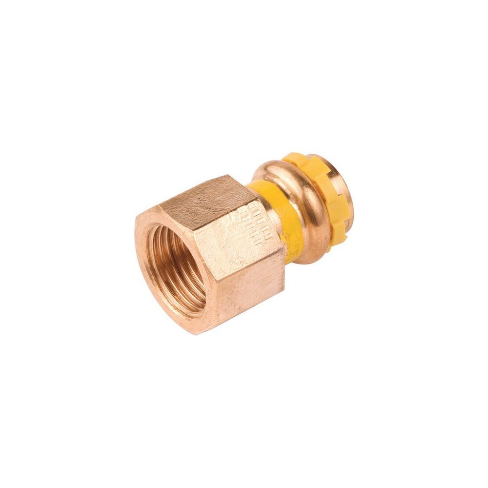 Buderus Logafix Rotguss Gas Übergangsstück Innen/Innengewinde 22mm x Rp 1" mit V-Ko... BUDERUS-7738327277 4057749641519 (Abb. 1)