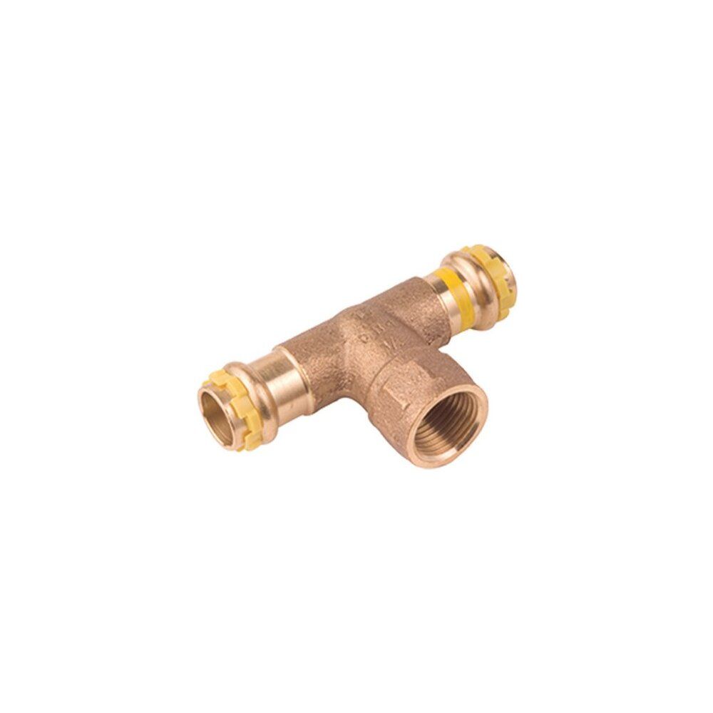 Buderus Logafix Rotguss Gas T-Stück Innen/Innengewinde/Innen 22mm x Rp 1/2" x 22mm ... BUDERUS-7738327250 4057749641243 (Abb. 1)