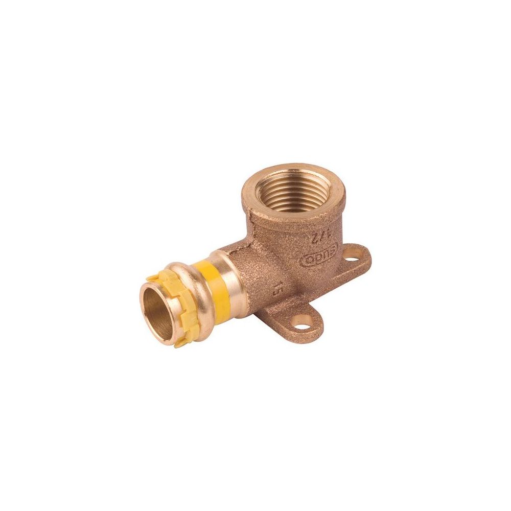 Buderus Logafix Rotguss Gas Wandscheibe 90 Grad Innen/Innengewinde 15mm x Rp 1/2" m... BUDERUS-7738327284 4057749641588 (Abb. 1)