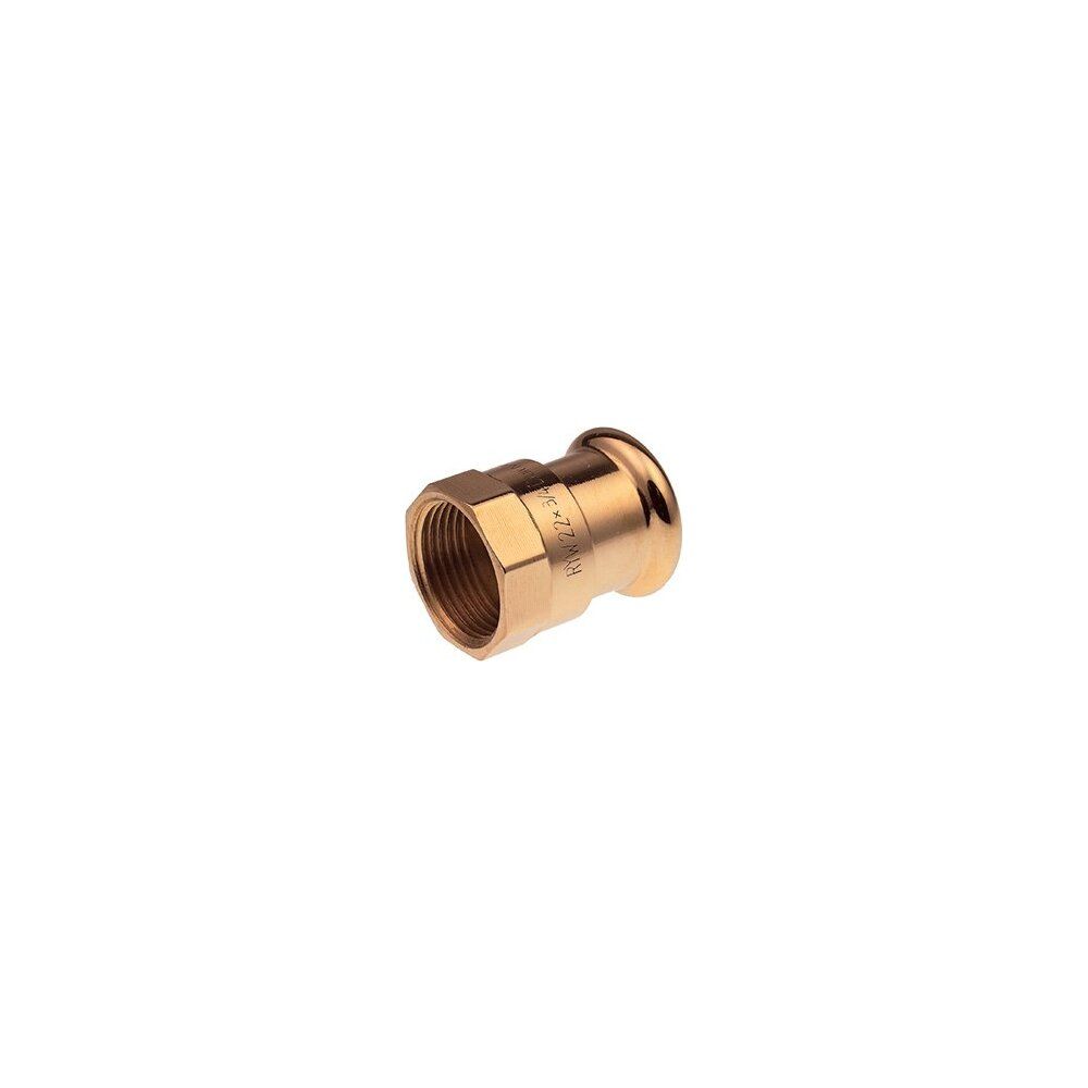 Buderus Logafix Rotguss Übergangsstück Innen/Innengewinde 18mm x Rp 3/4" mit M-Kont... BUDERUS-7738326680 4057749635686 (Abb. 1)