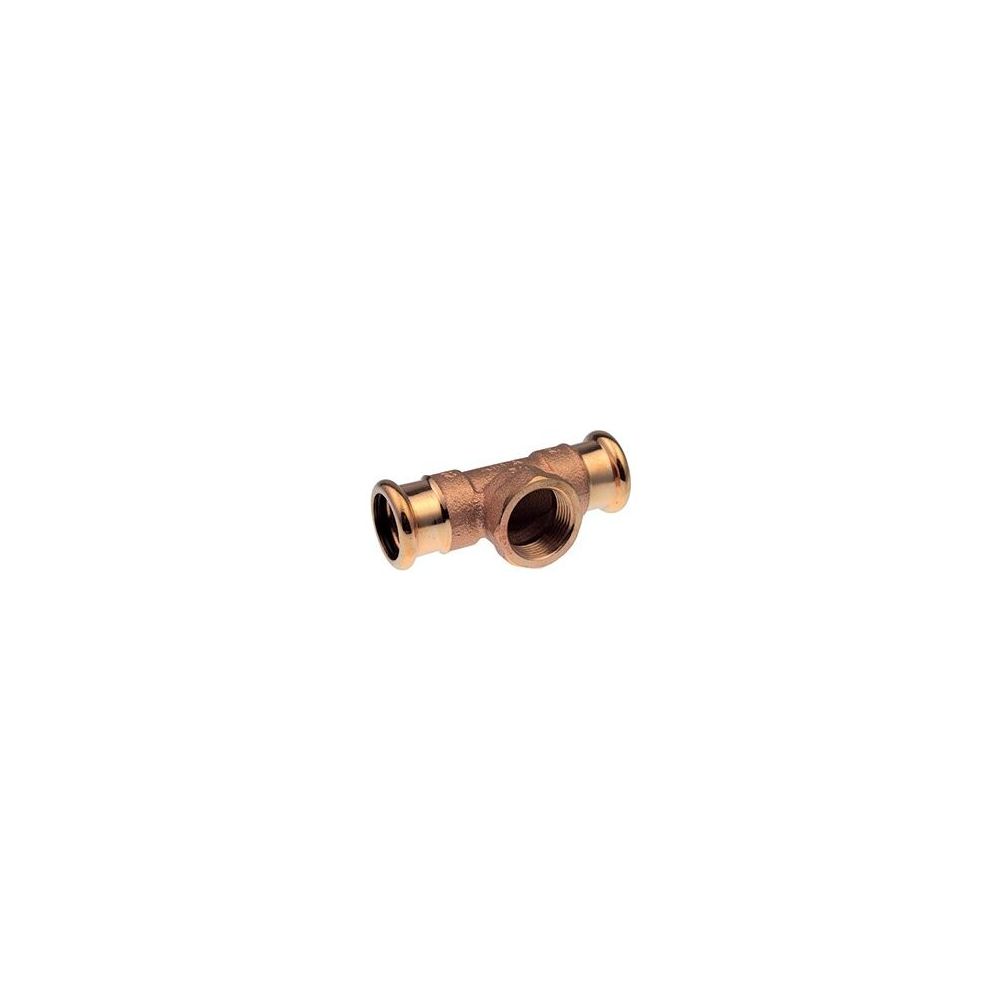 Buderus Logafix Rotguss T-Stück Innen/Innengewinde/Innen 15X Rp 1/2" x 15mm mit M-K... BUDERUS-7738326624 4057749635129 (Abb. 1)