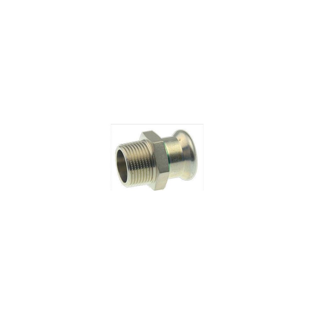 Buderus Logafix Edelstahl Übergangsstück Innen/Außengewinde 18mm x R 3/4" mit M-Kon... BUDERUS-7738326096 4057749447326 (Abb. 1)