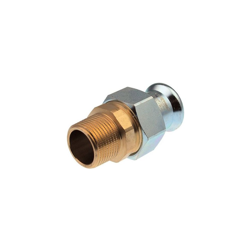 Buderus Logafix C-Stahl Doppelnippelverschraubung Innen/Außengewinde 18mm x R 1/2" ... BUDERUS-7738327957 4057749443595 (Abb. 1)