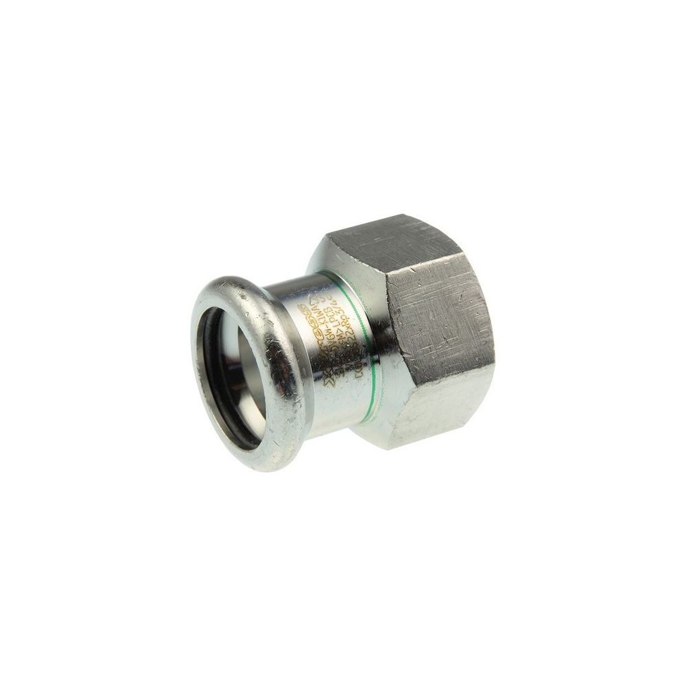 Buderus Logafix Edelstahl Übergangsstück Innen/Innengewinde 18mm x Rp 1/2" mit M-Ko... BUDERUS-7738326075 4057749447111 (Abb. 1)