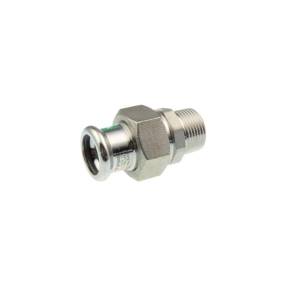 Buderus Logafix Edelstahl Doppelnippelverschraubung Innen/Außengewinde 22mm x R 1" ... BUDERUS-7738326267 4057749449030 (Abb. 1)