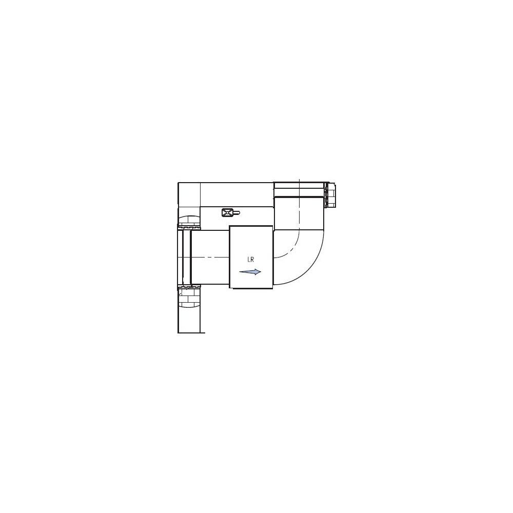 Buderus Logaplus Paket LKP700-4 unten Paket Luftkanäle für WLW196iIR 6-8... BUDERUS-7739615461 4057749929396 (Abb. 1)