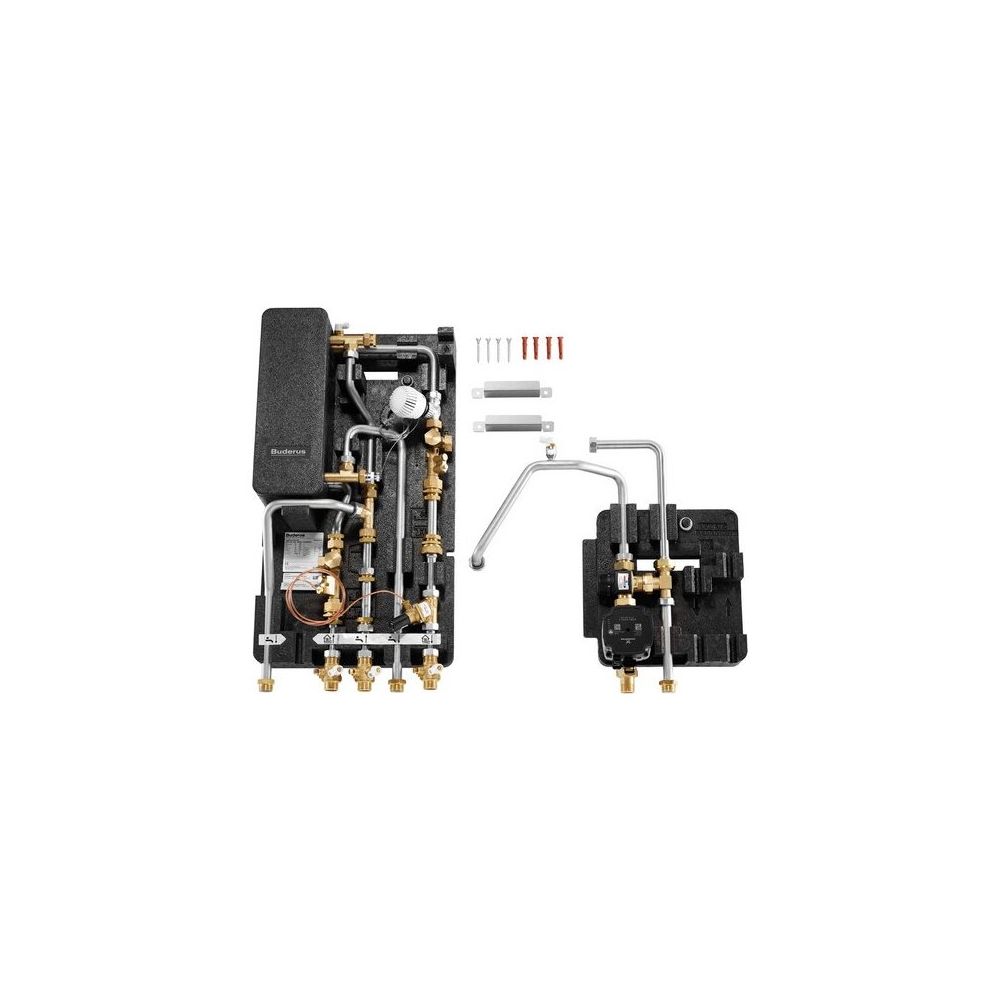 Buderus Logamax Wohnungsstation WS160-35 E kompakt, Modul für gemischten Heizkreis,... BUDERUS-7739619775 4062321394271 (Abb. 1)