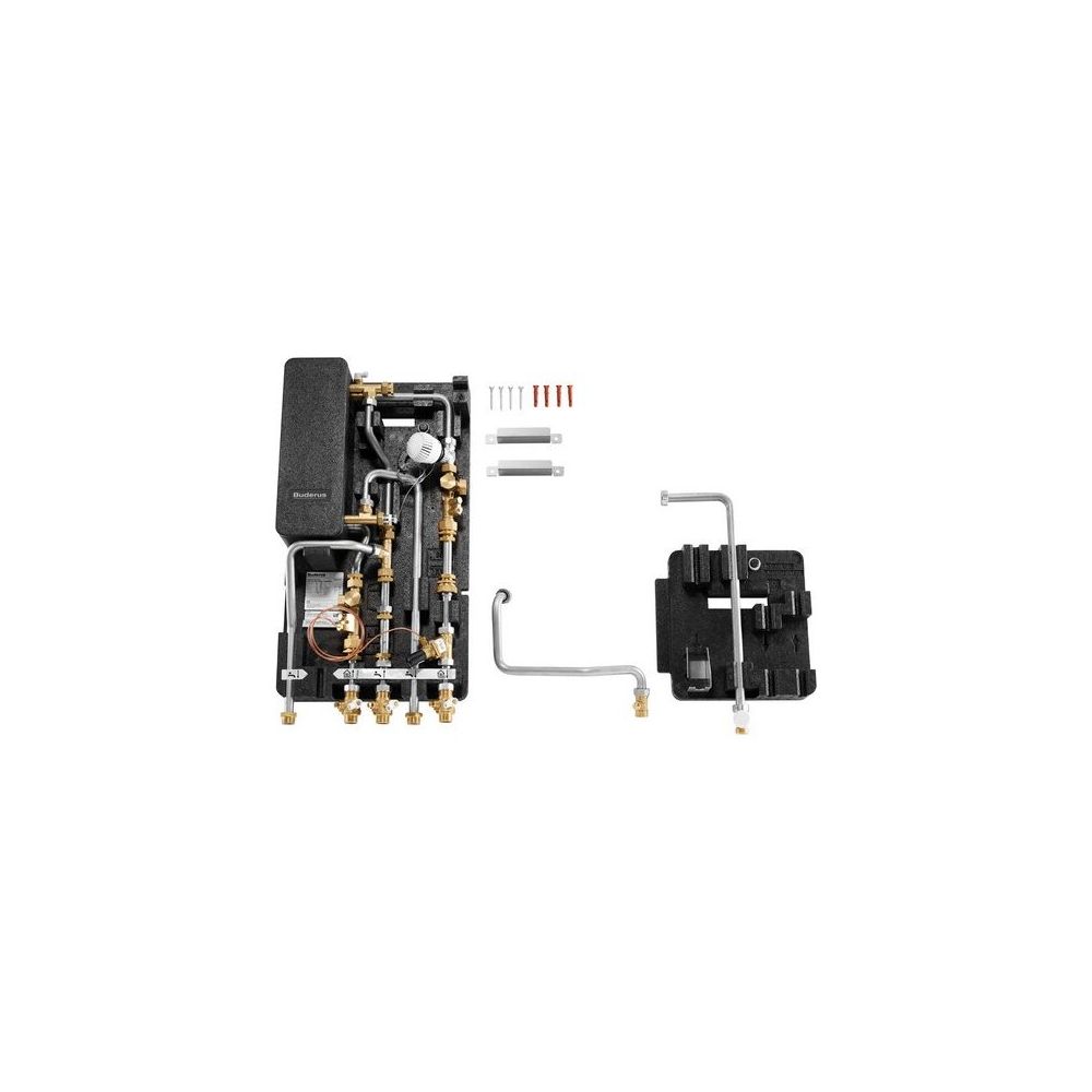 Buderus Logamax Wohnungsstation WS160-35 E kompakt, Modul ungemischter Heizkreis, M... BUDERUS-7739619776 4062321394288 (Abb. 1)