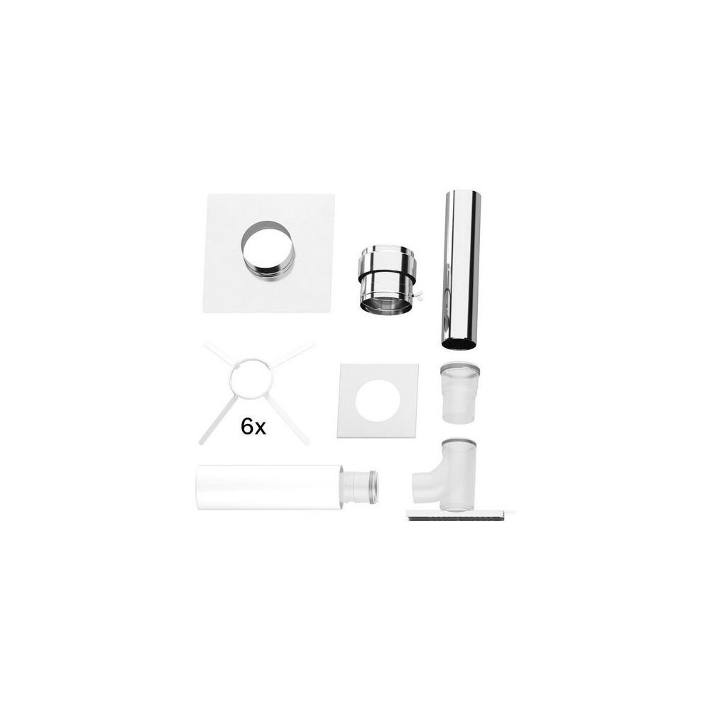 Buderus Grundbausatz GA-K C93x, DN 110/160 x DN 125, GA-K im Schacht, Erweiterung a... BUDERUS-7739621033 4062321580230 (Abb. 5)
