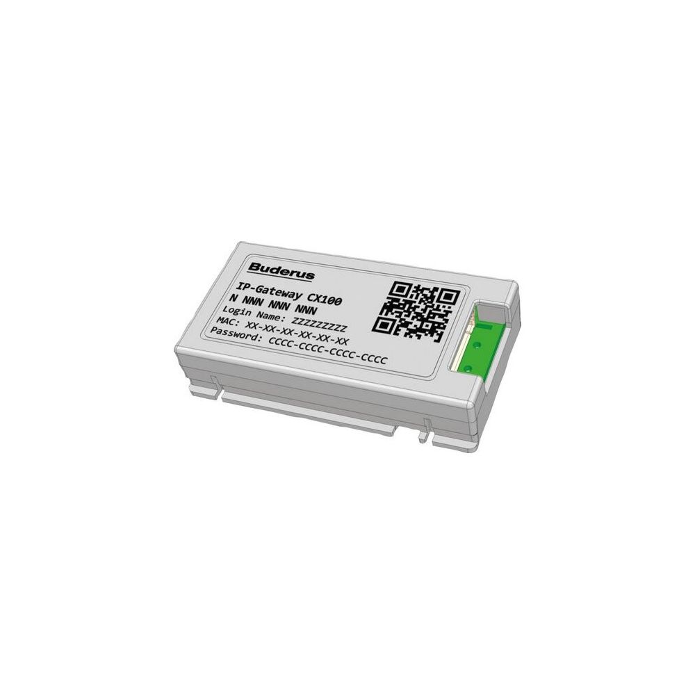 Buderus Modul IP-Gateway Buderus ShAc-03 CX100 für Logacool Singlesplit-Klimageräte... BUDERUS-7736604251 4062321261252 (Abb. 1)