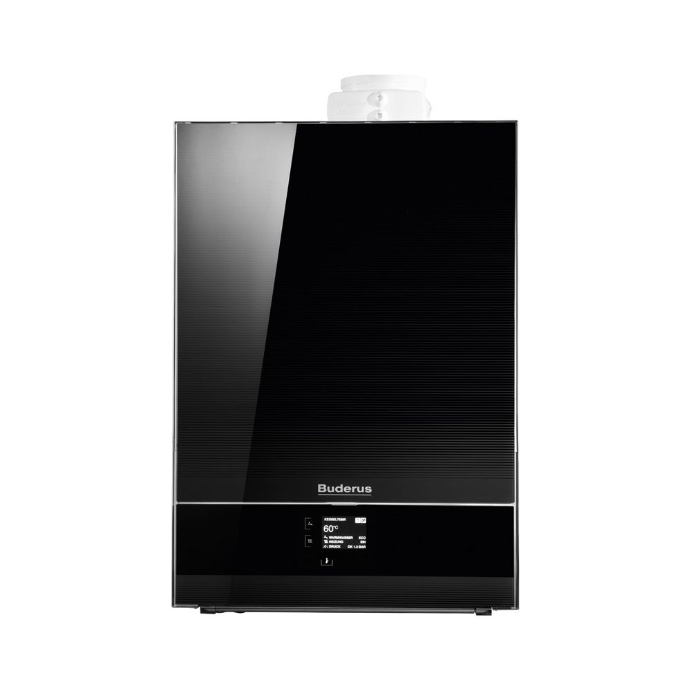 Buderus Logamax plus, Gas-Brennwertgerät GB192i-19 19kW, V3, Erdgas H/L, Schwarz... BUDERUS-7736701339 4057749234971 (Abb. 1)