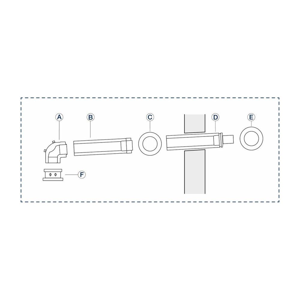 Buderus Grundbausatz WH-WS, d. 60/100mm... BUDERUS-7738112505 4057749694546 (Abb. 1)