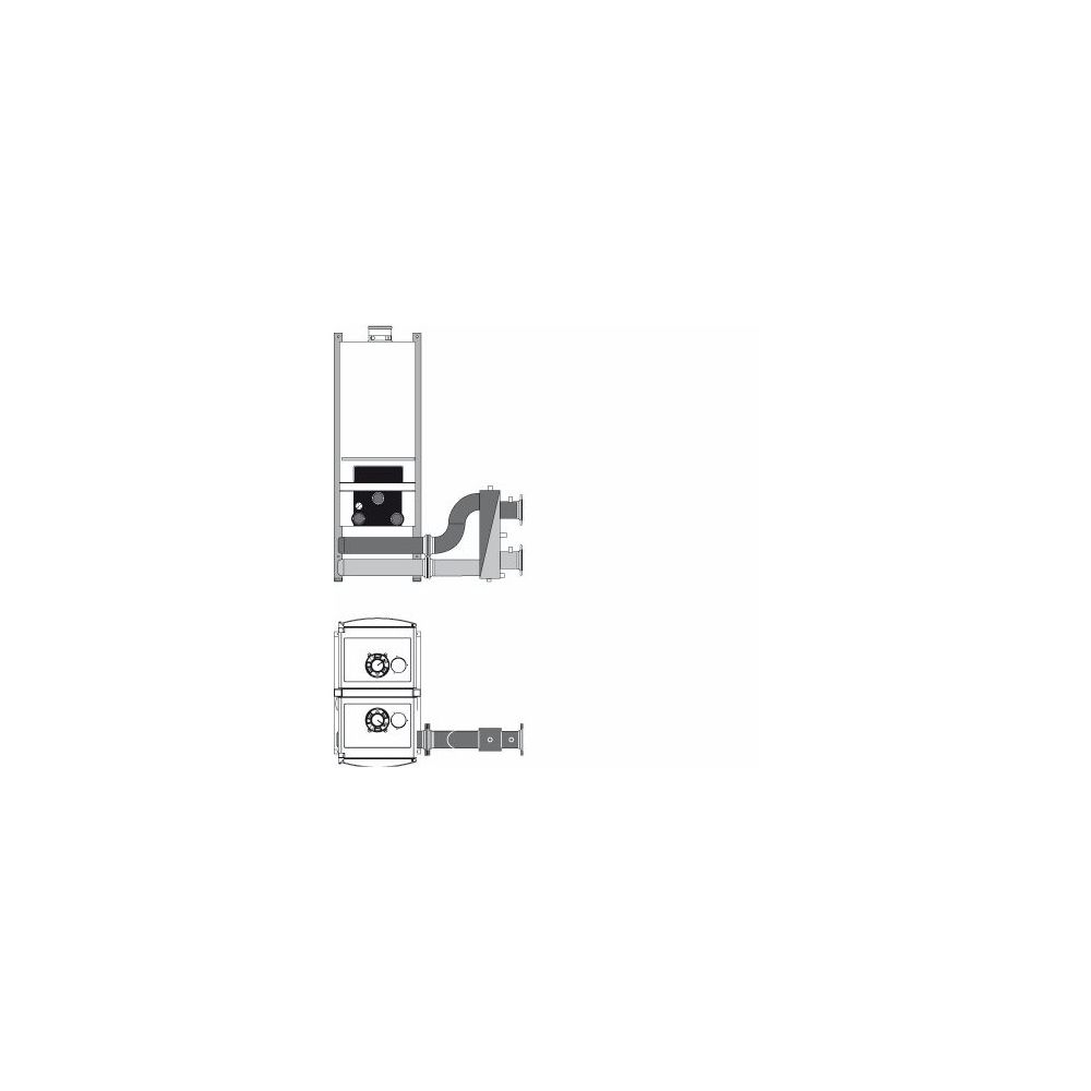 Buderus TR2 Kaskadenunit mit Isolierung ohne Weiche, DN 65, PN 6, Gas R 2, PN 16... BUDERUS-7736700479 4054925277340 (Abb. 1)