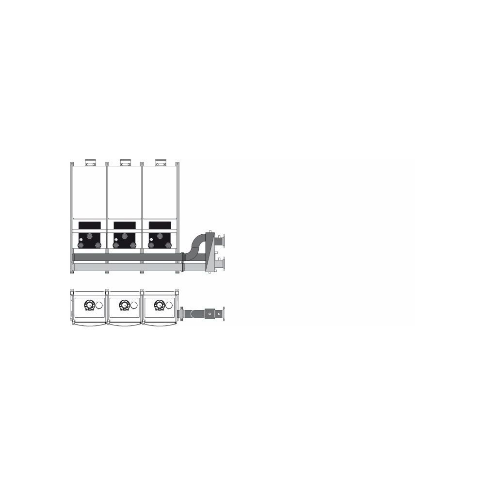 Buderus TL3 Kaskadenunit mit Isolierung und Weiche, DN 65, PN 6, Gas R 2, PN 16... BUDERUS-7736700458 4054925277135 (Abb. 1)