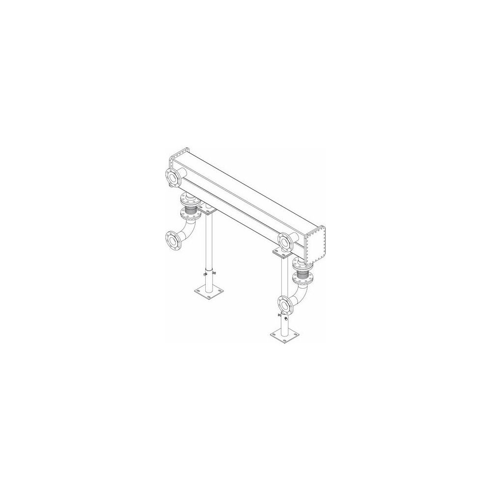 Buderus Sammler Kaskade GB402 Sammler, Isolier., Kompensatoren, Bögen... BUDERUS-7736613101 4047416384306 (Abb. 1)