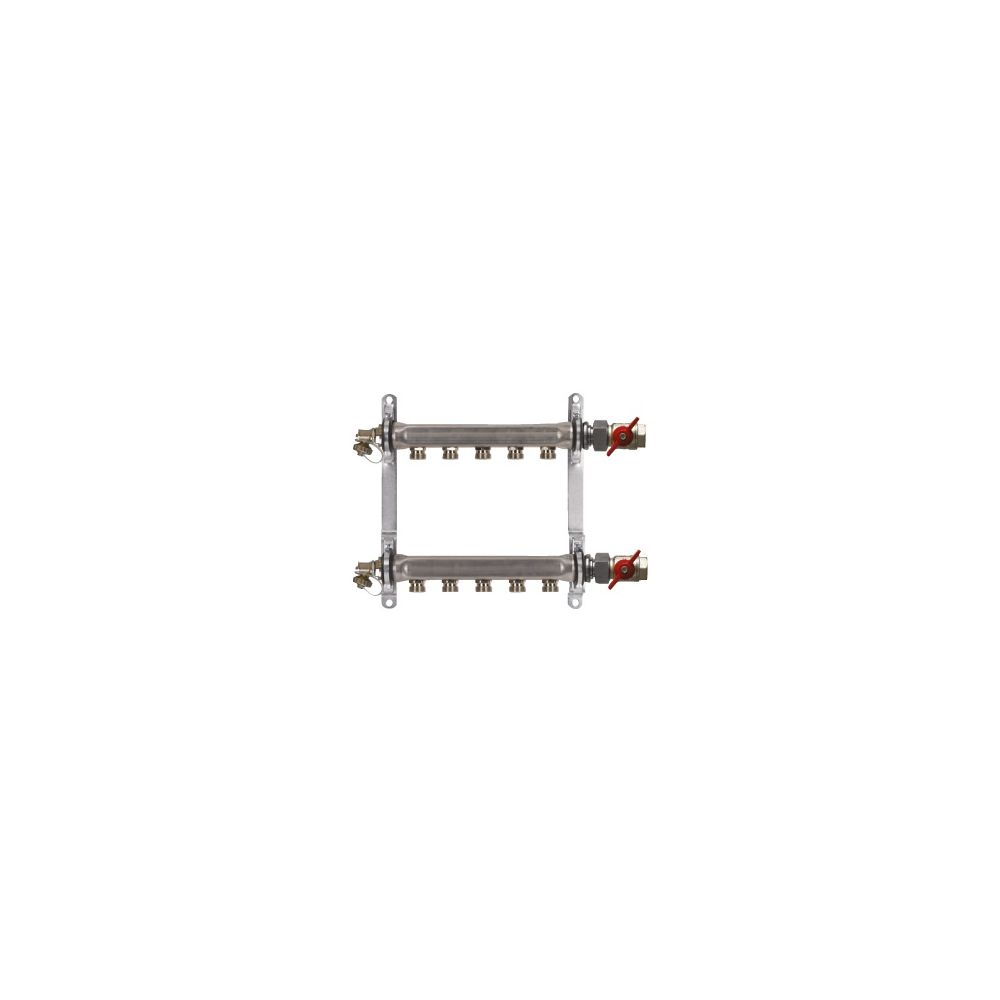 Buderus Logafloor Heizkreis-Verteiler HVE-EE-BK Heizkreisverteiler Edelstahl, 6 Kreis... BUDERUS-80425446 4026115216514 (Abb. 1)
