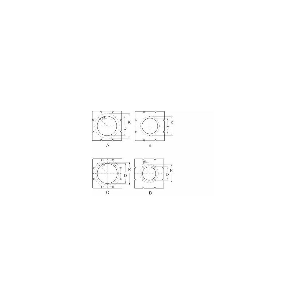 Buderus Brennerplatte 16x440x440mm V2 Zubehor Brennerloch 325, Lochkreis 400, M12... BUDERUS-63030809 4054925240207 (Abb. 1)