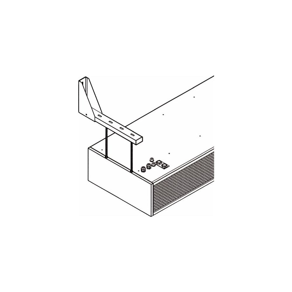 Buderus Wandkonsole Typ 500890 RAL 9016 TLS UNILine, 2 Stück... BUDERUS-89212550 4031845122417 (Abb. 1)