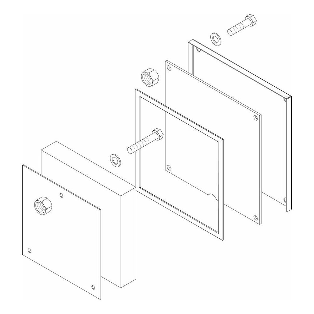 Buderus Abdeckung Abgassammler... BUDERUS-87381267830 4051516948702 (Abb. 1)