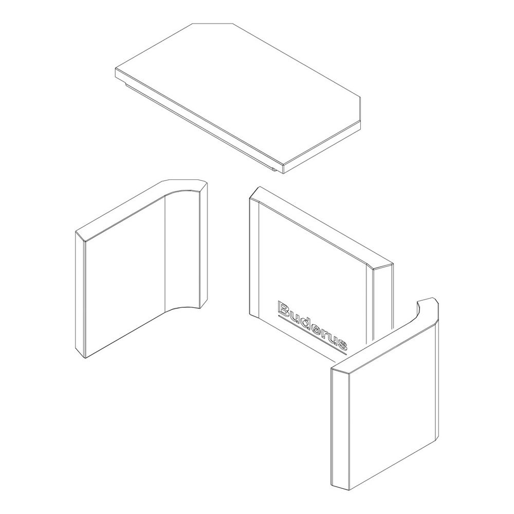 Buderus Set Brennraumauskleidung oben, 7736600749... BUDERUS-7736600749 4054925600872 (Abb. 1)