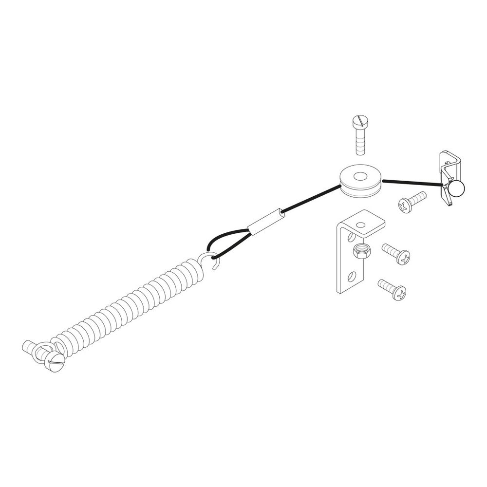 Buderus Türzugfeder komplett, 7736600760... BUDERUS-7736600760 4054925601534 (Abb. 1)