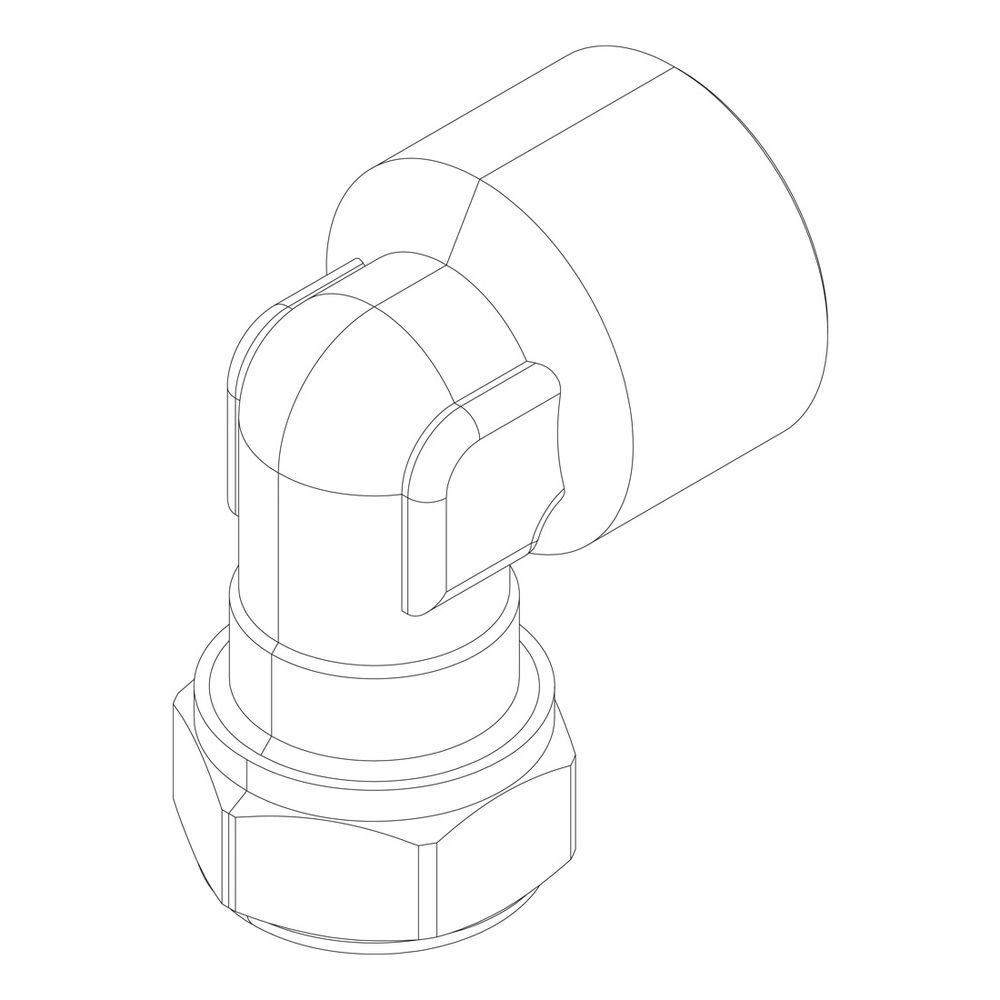 Buderus Klemmringverschraubung 90 Grad 18mm x Rp 3/4"... BUDERUS-7736600801 4054925630206 (Abb. 1)