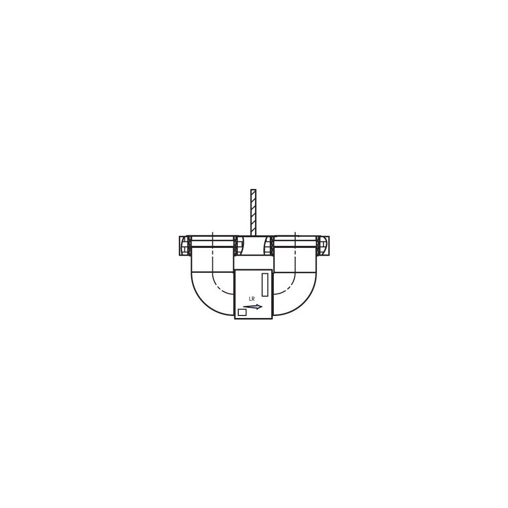 Buderus Logaplus Paket LKP700-2 oben Paket Luftkanäle für WLW196iIR 6-8... BUDERUS-7739612625 4057749929143 (Abb. 1)