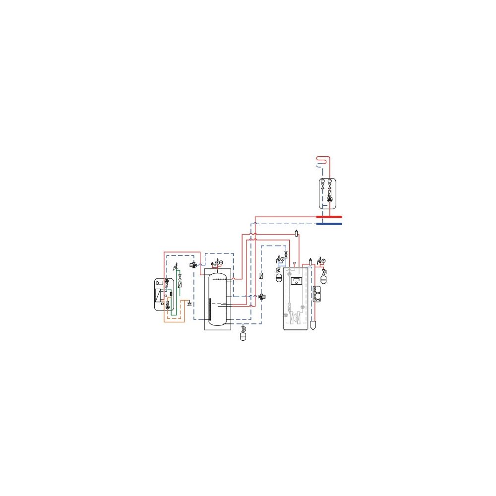 Buderus Logaplus Paket WP S6-1, Logatherm Wärmepumpe WPS 17-1, PRZ750/6E, FS-2, 1 H... BUDERUS-7739611587 4057749147790 (Abb. 1)